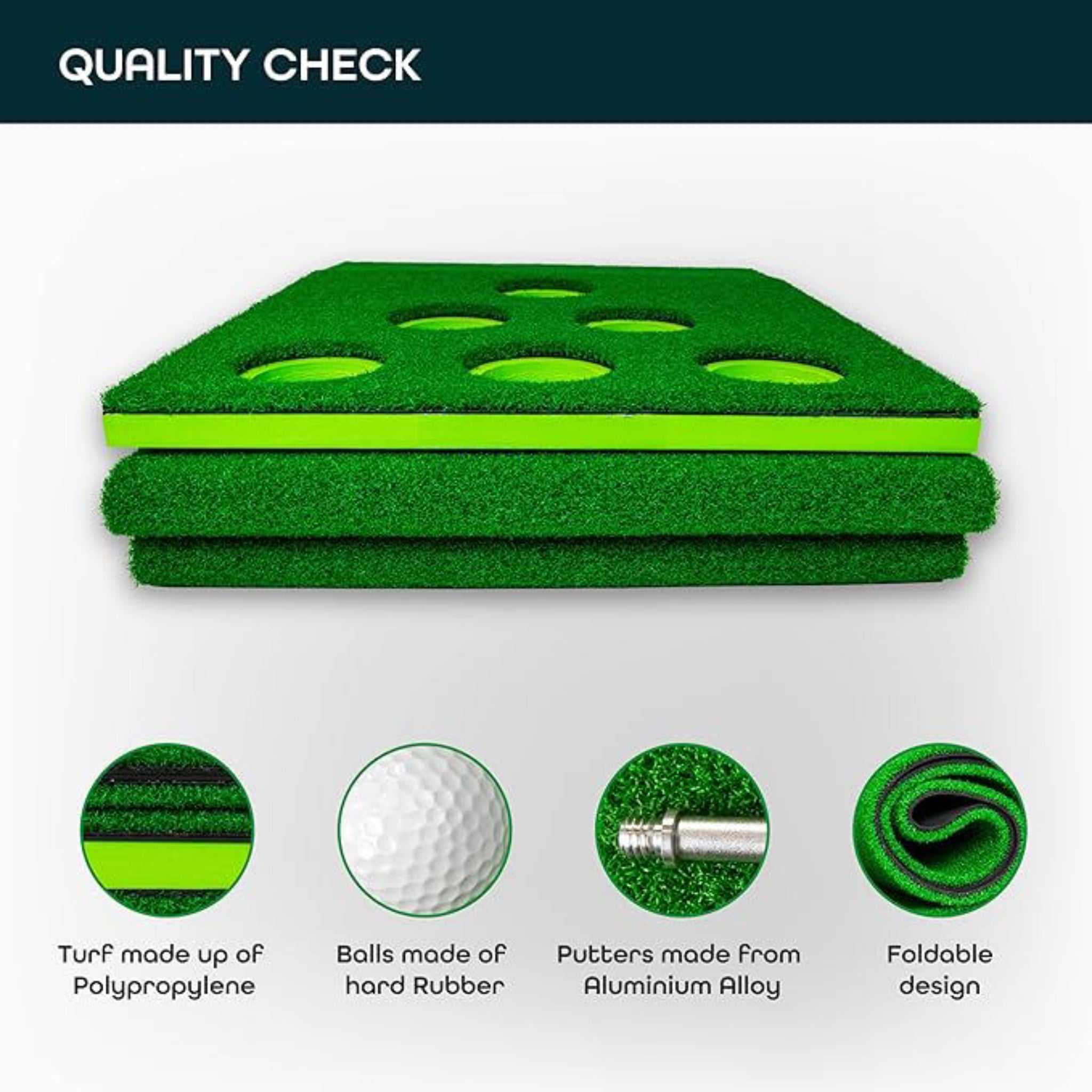 LuxePutt Executive Mini Golf Mat