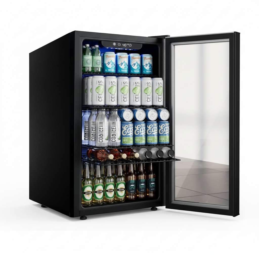 Euhomy LuxeChill 120 Beverage Cooler