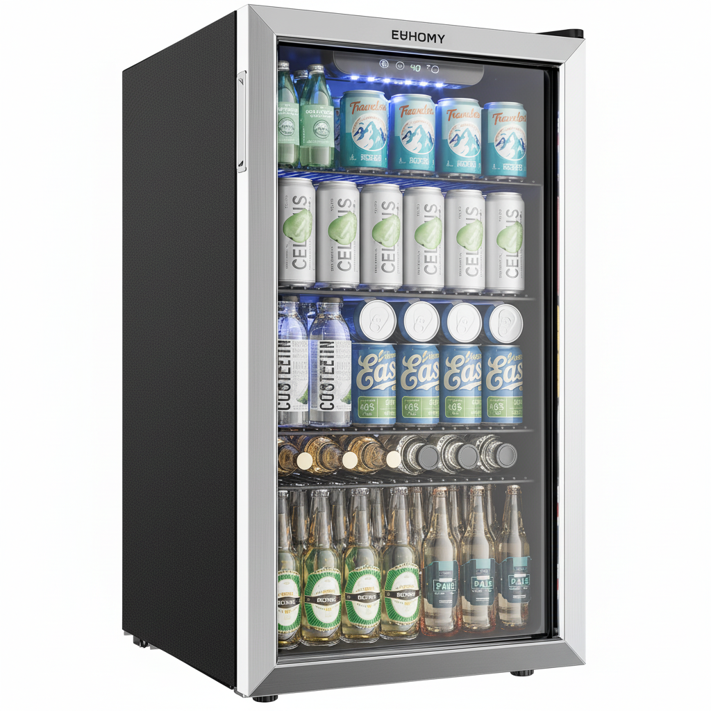 Euhomy LuxeChill 120 Beverage Cooler